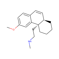 CNCC[C@@]12CCCC[C@@H]1C=Cc1ccc(OC)cc12 ZINC000029482082