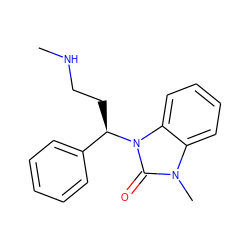 CNCC[C@H](c1ccccc1)n1c(=O)n(C)c2ccccc21 ZINC000034986463