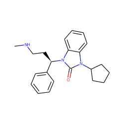 CNCC[C@H](c1ccccc1)n1c(=O)n(C2CCCC2)c2ccccc21 ZINC000034986464