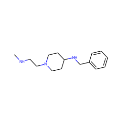 CNCCN1CCC(NCc2ccccc2)CC1 ZINC001772619952