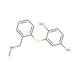 CNCc1ccccc1Sc1cc(O)ccc1O ZINC000000347811