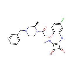 CNc1c(Nc2cc(Cl)ccc2OCC(=O)N2CCN(Cc3ccccc3)C[C@H]2C)c(=O)c1=O ZINC000101088113