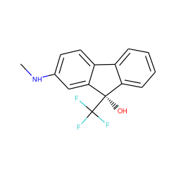 CNc1ccc2c(c1)[C@](O)(C(F)(F)F)c1ccccc1-2 ZINC000143262860