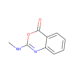 CNc1nc2ccccc2c(=O)o1 ZINC000013779164