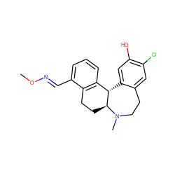 CO/N=C/c1cccc2c1CC[C@H]1[C@H]2c2cc(O)c(Cl)cc2CCN1C ZINC000045366764