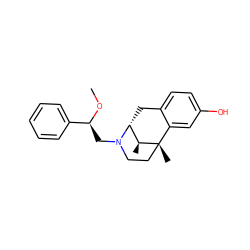 CO[C@@H](CN1CC[C@@]2(C)c3cc(O)ccc3C[C@@H]1[C@@H]2C)c1ccccc1 ZINC001772643160