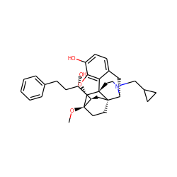 CO[C@]12CC[C@@]3(C[C@@H]1[C@@H](O)CCc1ccccc1)[C@H]1Cc4ccc(O)c5c4[C@@]3(CCN1CC1CC1)[C@H]2O5 ZINC000095592241