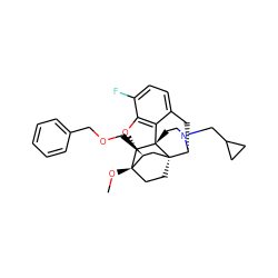 CO[C@]12CC[C@@]3(C[C@@H]1COCc1ccccc1)[C@H]1Cc4ccc(F)c5c4[C@@]3(CCN1CC1CC1)[C@H]2O5 ZINC000148783178