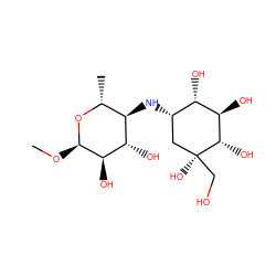 CO[C@H]1O[C@H](C)[C@@H](N[C@H]2C[C@](O)(CO)[C@@H](O)[C@H](O)[C@H]2O)[C@H](O)[C@H]1O ZINC000084712776