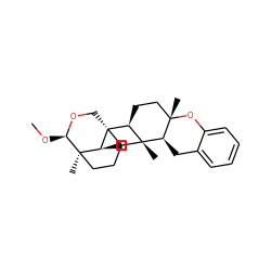 CO[C@H]1OC[C@]23CCC[C@]1(C)[C@@H]2CC[C@@]1(C)[C@@H]2Cc4ccccc4O[C@@]2(C)CC[C@H]31 ZINC000473132751