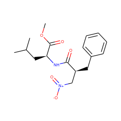 COC(=O)[C@H](CC(C)C)NC(=O)[C@@H](Cc1ccccc1)C[N+](=O)[O-] ZINC000169326000