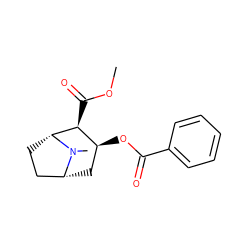 COC(=O)[C@H]1[C@@H](OC(=O)c2ccccc2)C[C@@H]2CC[C@H]1N2C ZINC000003875336