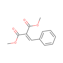 COC(=O)C(=Cc1ccccc1)C(=O)OC ZINC000001689019