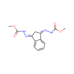 COC(=O)N/N=C1/C/C(=N\NC(=O)OC)c2ccccc21 ZINC000017821985