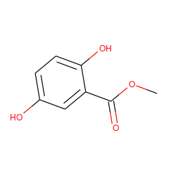 COC(=O)c1cc(O)ccc1O ZINC000000396084