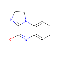 COC1=Nc2ccccc2N2CCN=C12 ZINC000031778230