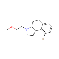 COCCN1CC[C@H]2c3c(Br)cccc3CC[C@H]21 ZINC000013740509