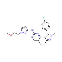 COCCn1ccc(Nc2ncc3c(n2)-c2c(nn(C)c2-c2ccc(F)cc2)CC3)n1 ZINC000141180906