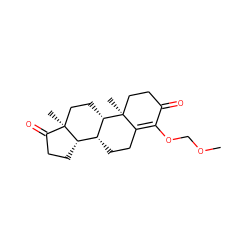 COCOC1=C2CC[C@@H]3[C@@H]4CCC(=O)[C@@]4(C)CC[C@@H]3[C@@]2(C)CCC1=O ZINC000029343120