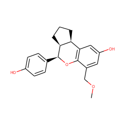 COCc1cc(O)cc2c1O[C@@H](c1ccc(O)cc1)[C@H]1CCC[C@@H]21 ZINC000006716343