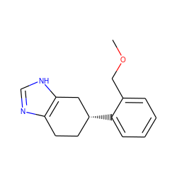 COCc1ccccc1[C@@H]1CCc2nc[nH]c2C1 ZINC000040394440