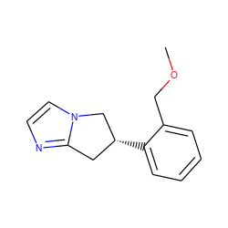 COCc1ccccc1[C@@H]1Cc2nccn2C1 ZINC000040891547