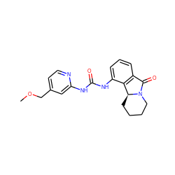 COCc1ccnc(NC(=O)Nc2cccc3c2[C@@H]2CCCCN2C3=O)c1 ZINC000653747408