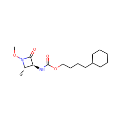 CON1C(=O)[C@@H](NC(=O)OCCCCC2CCCCC2)[C@@H]1C ZINC001772641708