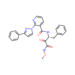 CONC(=O)C(=O)[C@@H](Cc1ccccc1)NC(=O)c1cccnc1-n1ccc(-c2ccccc2)n1 ZINC000117730133