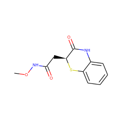 CONC(=O)C[C@@H]1Sc2ccccc2NC1=O ZINC000029311776