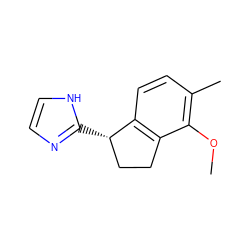 COc1c(C)ccc2c1CC[C@@H]2c1ncc[nH]1 ZINC000029046246