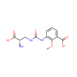 COc1c(NC(=O)NC[C@H](N)C(=O)O)cccc1C(=O)O ZINC000149344878