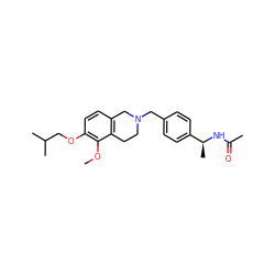 COc1c(OCC(C)C)ccc2c1CCN(Cc1ccc([C@H](C)NC(C)=O)cc1)C2 ZINC001772655745