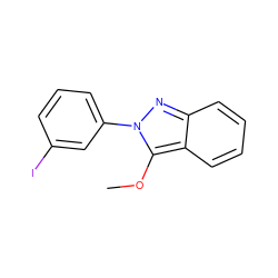 COc1c2ccccc2nn1-c1cccc(I)c1 ZINC000299836251