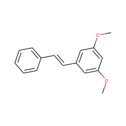 COc1cc(/C=C/c2ccccc2)cc(OC)c1 ZINC000001676026