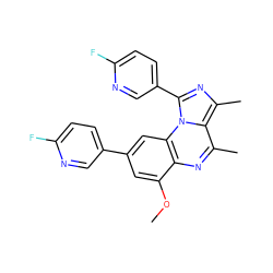 COc1cc(-c2ccc(F)nc2)cc2c1nc(C)c1c(C)nc(-c3ccc(F)nc3)n12 ZINC000653782499