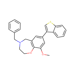 COc1cc(-c2csc3ccccc23)cc2c1OCCN(Cc1ccccc1)C2 ZINC000473133130