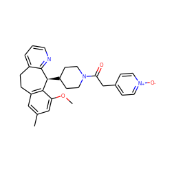 COc1cc(C)cc2c1[C@H](C1CCN(C(=O)Cc3cc[n+]([O-])cc3)CC1)c1ncccc1CC2 ZINC000029546128