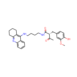 COc1cc(C[C@H](C(C)=O)C(=O)NCCCCNc2c3c(nc4ccccc24)CCCC3)ccc1O ZINC001772598634