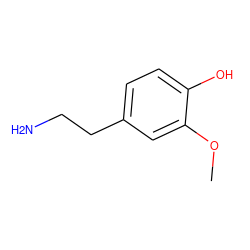 COc1cc(CCN)ccc1O ZINC000000119675