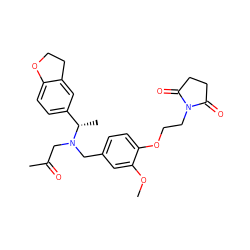 COc1cc(CN(CC(C)=O)[C@@H](C)c2ccc3c(c2)CCO3)ccc1OCCN1C(=O)CCC1=O ZINC001772629223