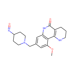 COc1cc(CN2CCC(N=O)CC2)cc2[nH]c(=O)c3c(c12)NCCC3 ZINC000169705876