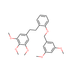 COc1cc(COc2ccccc2CCc2cc(OC)c(OC)c(OC)c2)cc(OC)c1 ZINC000169311015
