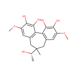 COc1cc2c(c(O)c1O)-c1c(cc(OC)c(O)c1O)CC(C)([C@H](C)O)C2 ZINC000049068559