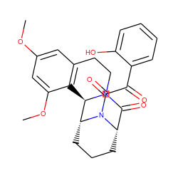 COc1cc2c(c(OC)c1)[C@@H]1[C@H]3CCC[C@@H](C(=O)N1CC2)N3C(=O)C(=O)c1ccccc1O ZINC000038210768