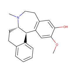 COc1cc2c(cc1O)CCN(C)[C@H]1CCc3ccccc3[C@H]21 ZINC000029563728