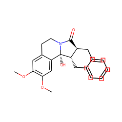 COc1cc2c(cc1OC)[C@]1(O)[C@H]3C4c5ccccc5C(c5ccccc54)[C@@H]3C(=O)N1CC2 ZINC000299871625