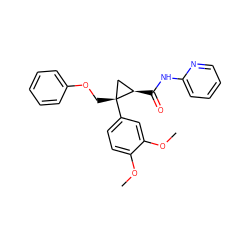 COc1ccc([C@]2(COc3ccccc3)C[C@H]2C(=O)Nc2ccccn2)cc1OC ZINC000200418029