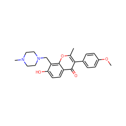 COc1ccc(-c2c(C)oc3c(CN4CCN(C)CC4)c(O)ccc3c2=O)cc1 ZINC000019682137