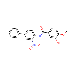 COc1ccc(C(=O)Nc2ccc(-c3ccccc3)cc2[N+](=O)[O-])cc1O ZINC000073198663